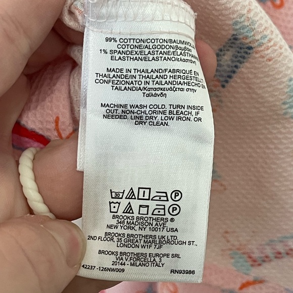 Brooks Brothers Girls Birthday Print Dress - Picture 9 of 9